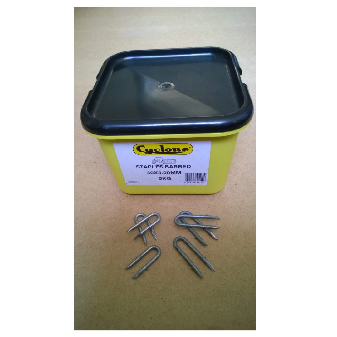 PEL Barbed Staples