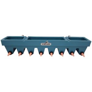 Stallion MM8 Compartmentalised Feeder 8 Teat