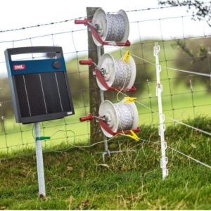 Datamars 3 Reel Fencing Kit (Plastic Posts inc. PEL Engergiser)