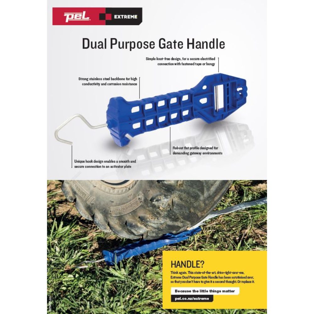PEL Dual Purpose Gate Handle