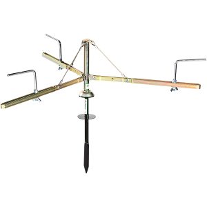Adjustable 3 Arm Wire Jenny with Spike