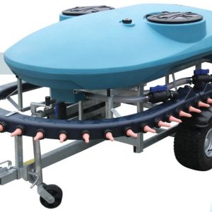 Alternative view of Stallion MG50S Manifold Gravity Mobile Feeder 50 teat