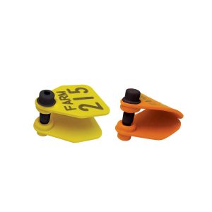 Rubba 2 Flag Replica Sheep Tag Pairs