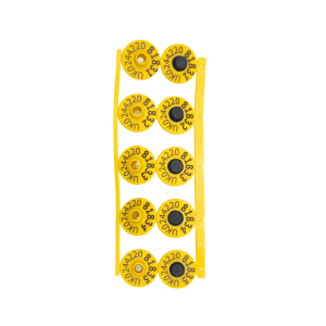 Rubba 3 Button EID Replica Sheep Tag